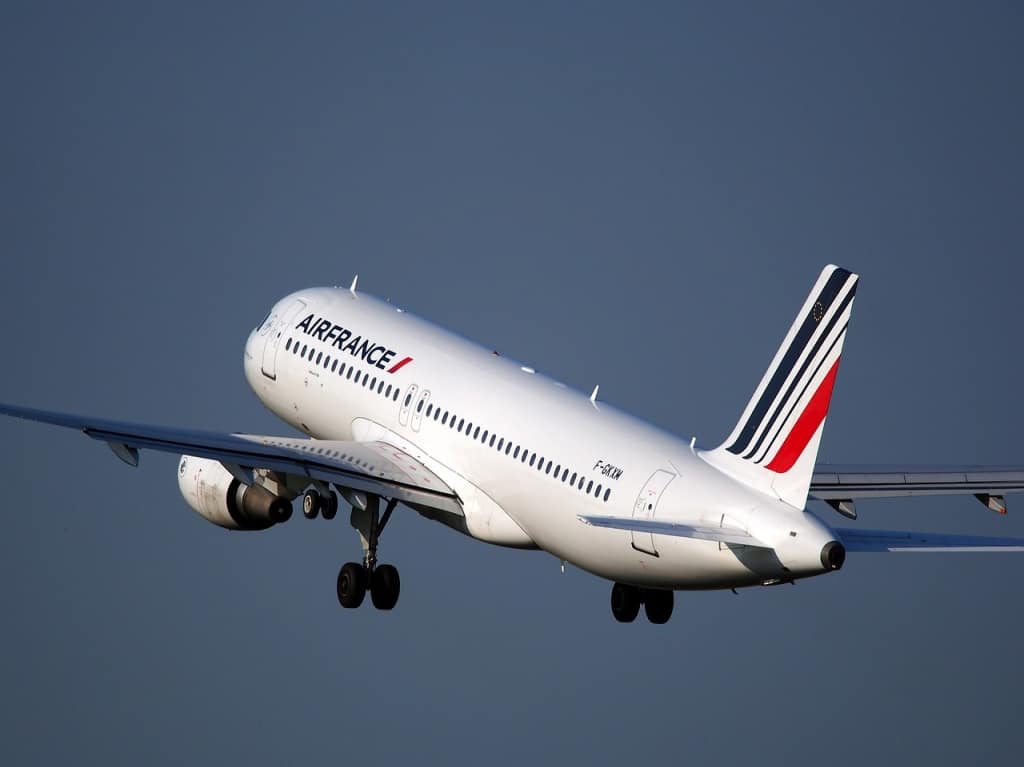 An Air France jet