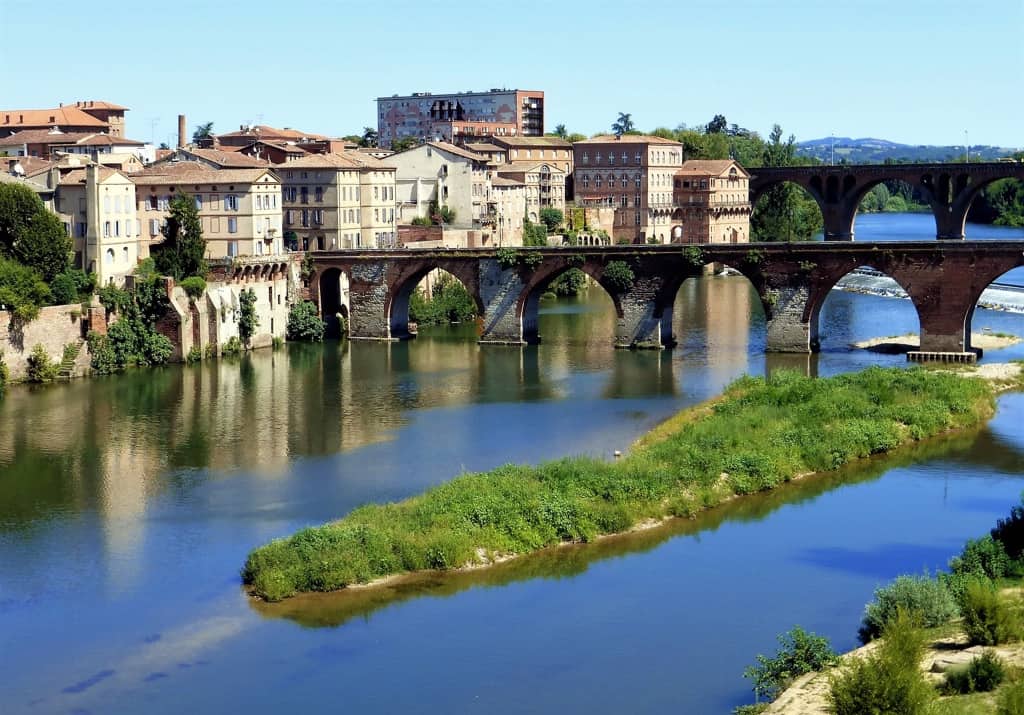 River at Albi, France