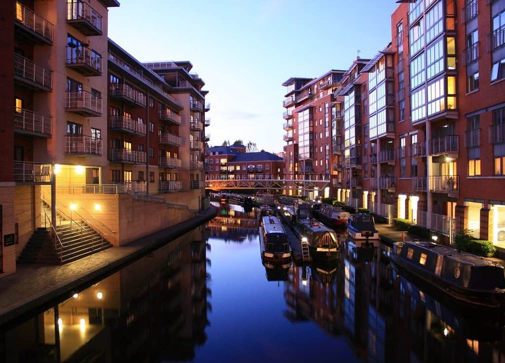 Birmingham canal buildings