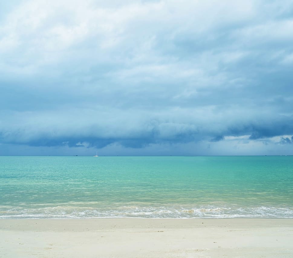 A Cambodian beach