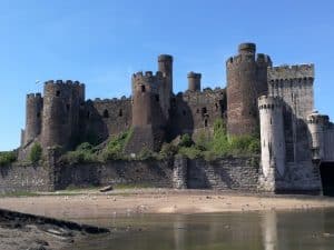 Conway Castle in Wales