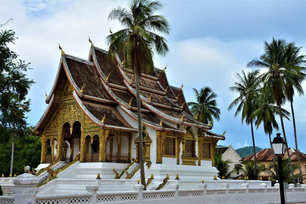 A temple in Luang Prabang, Laos