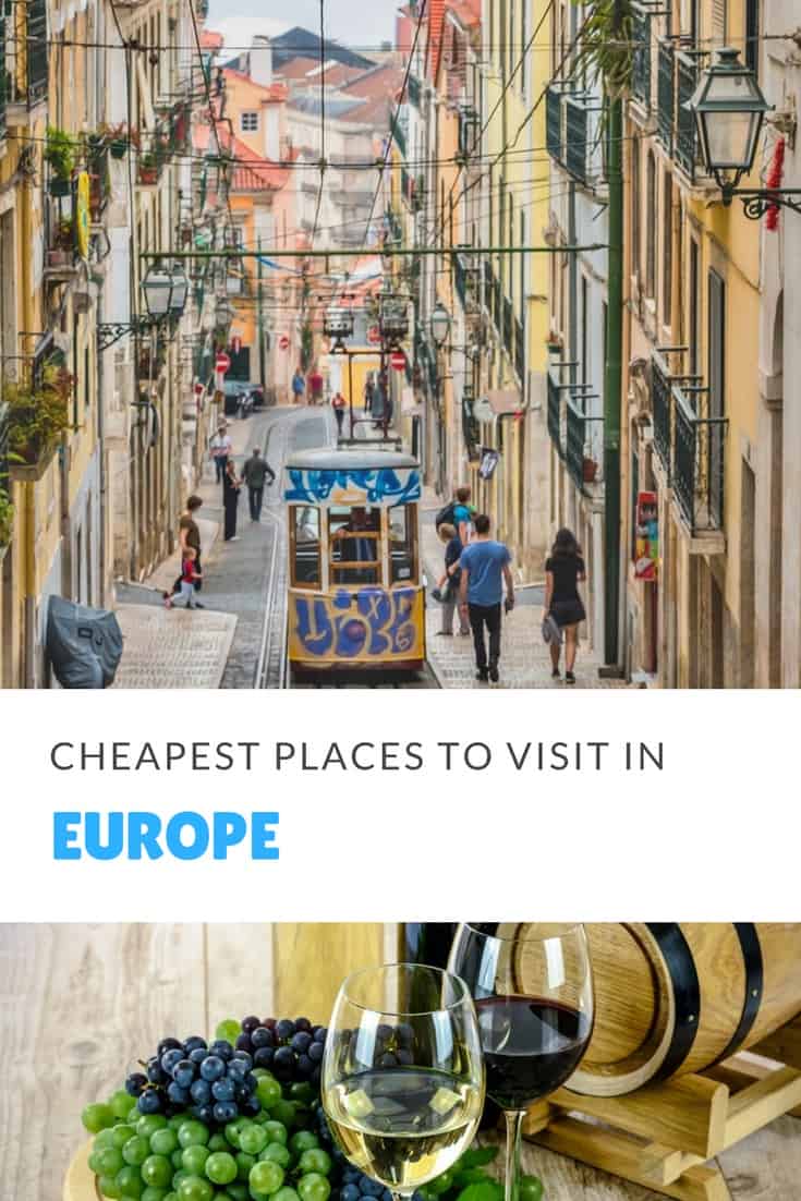 The Cheapest Places in Europe for British Travellers. From a hop across the channel to exploring Eastern Europe.