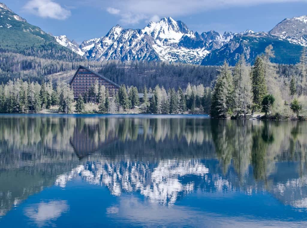 High Tatras mountains in Slovakia