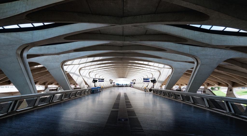 The quirky architecture of Lyon Airport in France