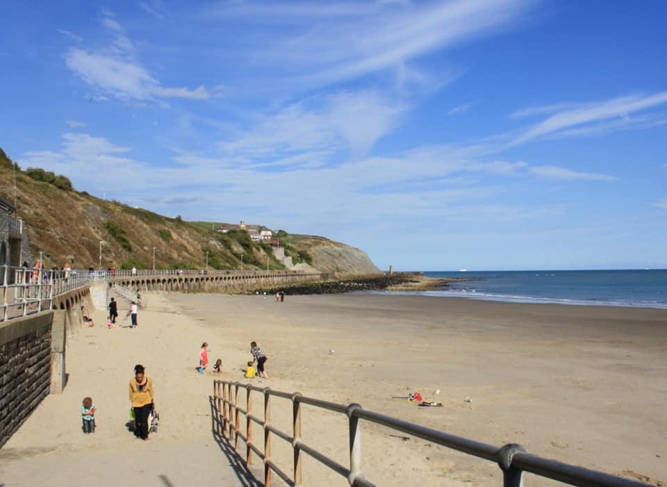 Sunny Sands beach in Folkestone