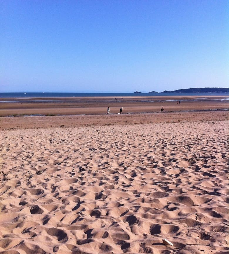 Beach at Swansea Bay, Wales