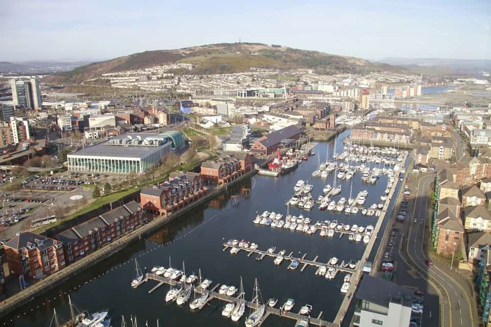 Yachts in Swansea