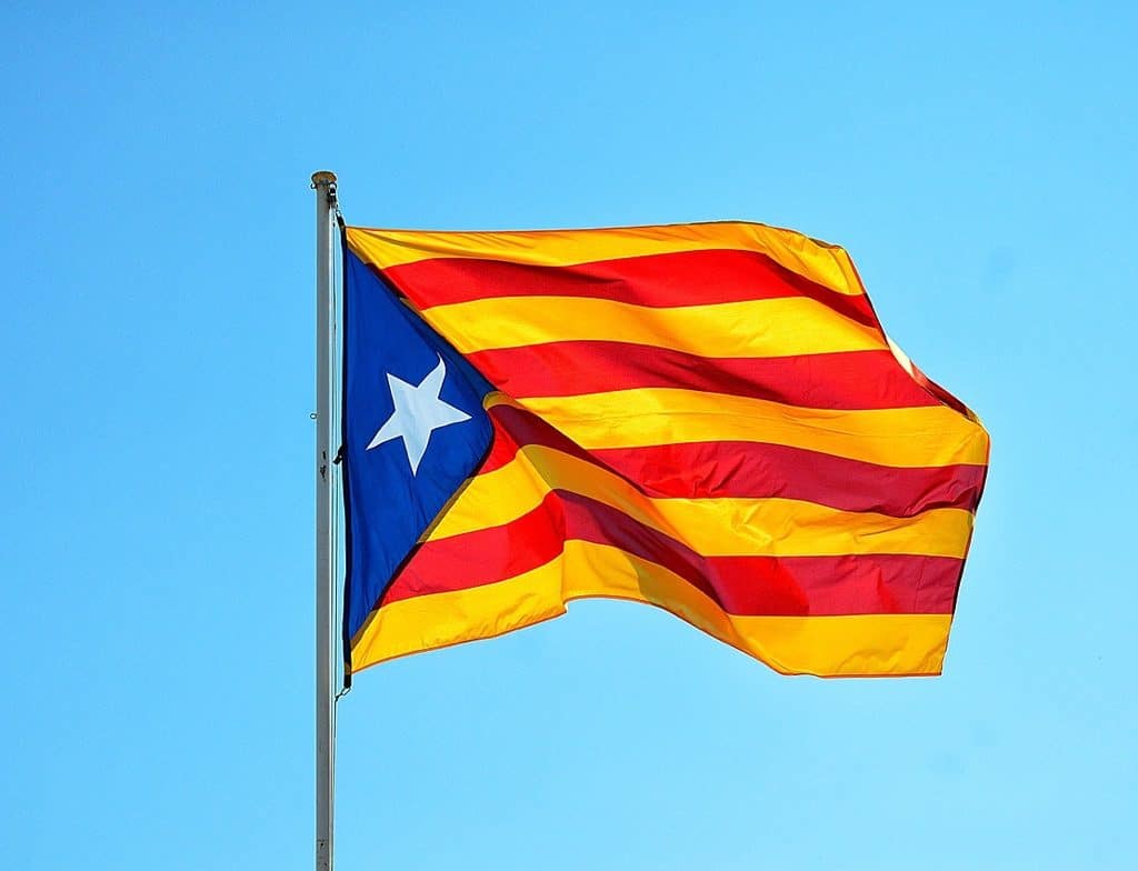 The Catalan flag