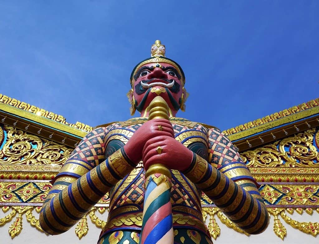 A typical temple in Penang, Malaysia