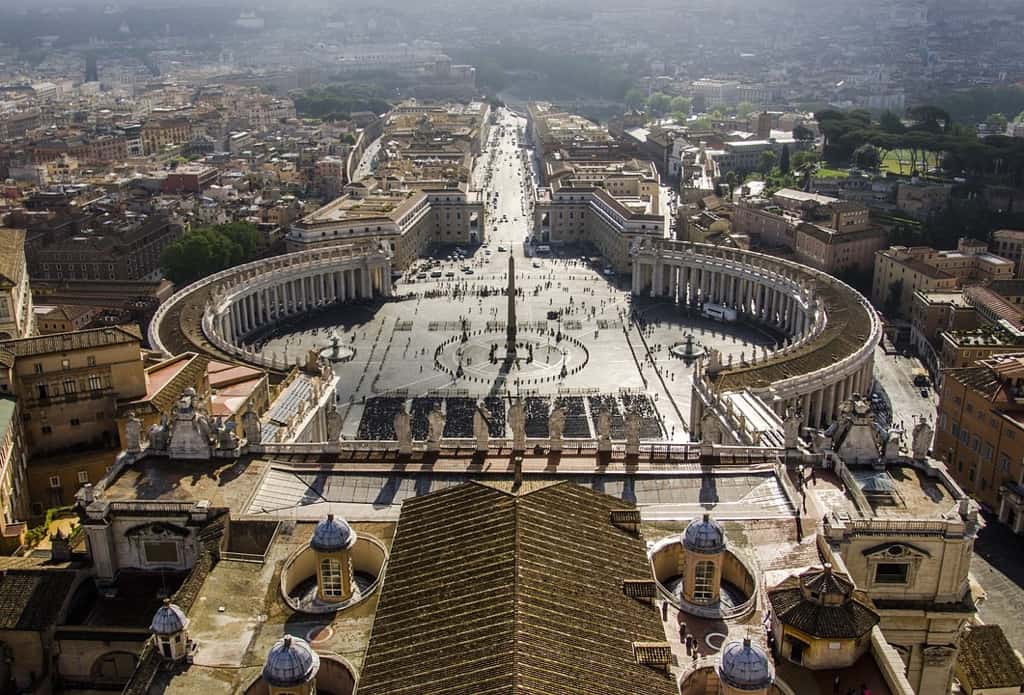 The Vatican City from above