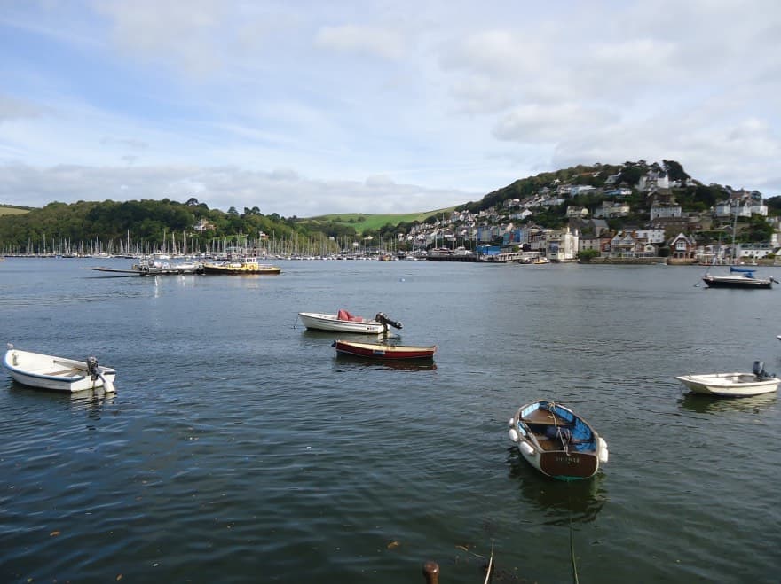 Dartmouth harbour in Devon