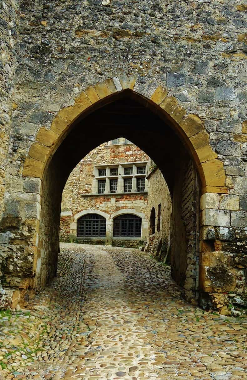 Perouges: A beautiful medieval walled village in the French countryside